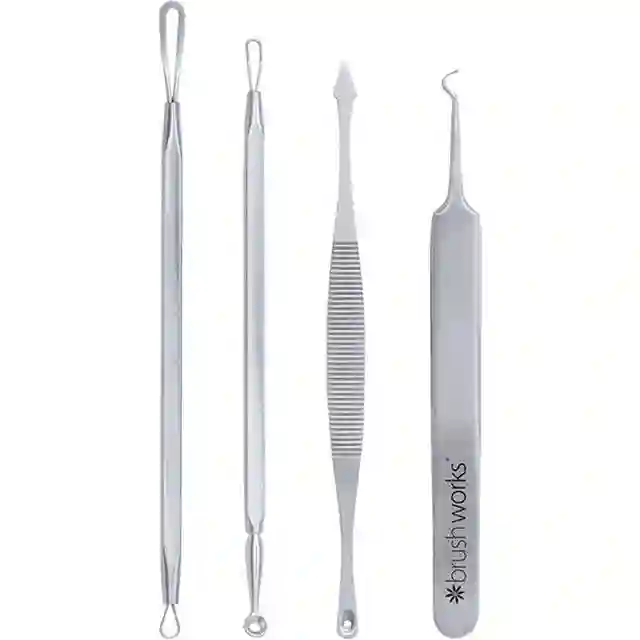 Brushworks Blackhead & Blemish Remover Set Hudormefjerner