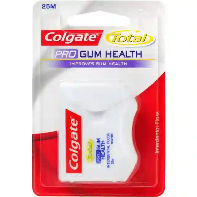 Colgate Total Pro Gum Health Interdental Floss 25m Tandtråd