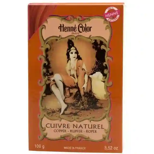 Henné Color Henna Pulver Kobber 100g Hennafarver