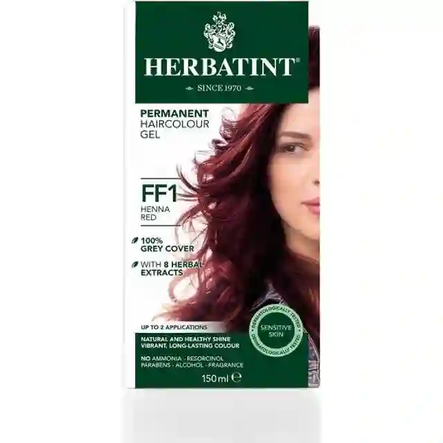 Herbatint Permanent Herbal Hair Colour FF1 Henna Red Permanente hårfarver