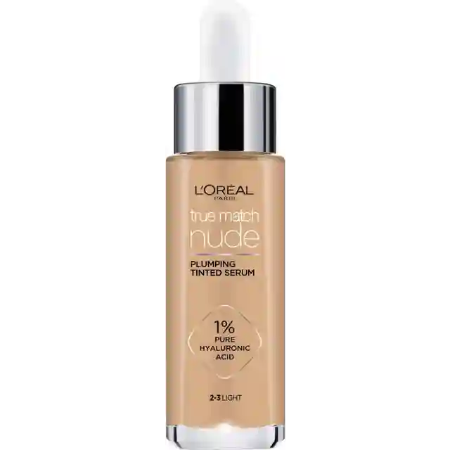 L’Oréal Paris True Match Nude Plumping Tinted Serum #2.3 Light Foundations