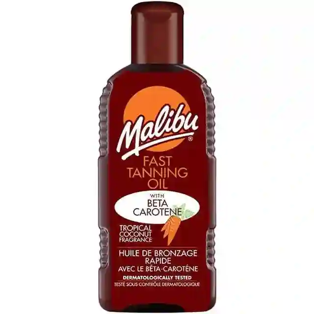 Malibu Fast Tanning Oil 200ml Tan Enhancers