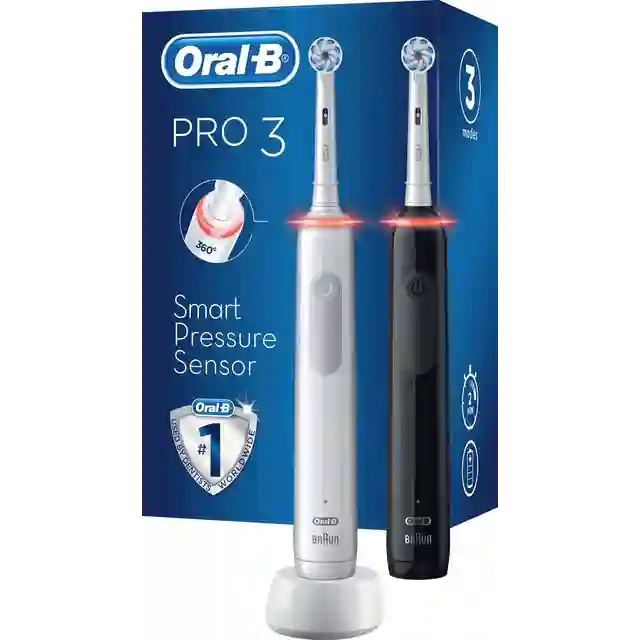 Oral-B Pro3 3900N Duo Elektriske tandbørster