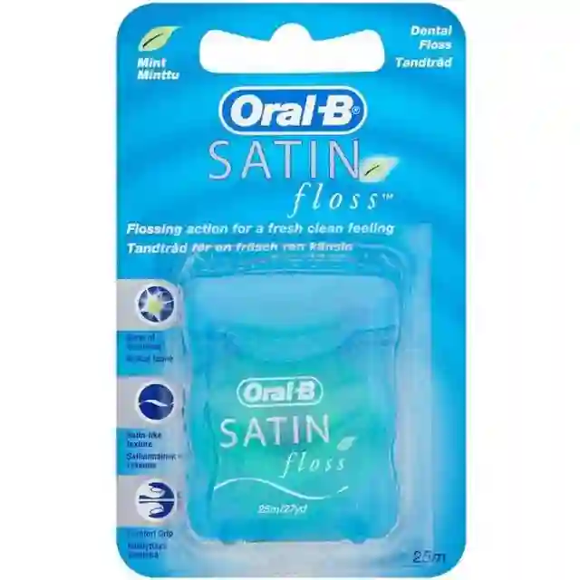 Oral-B Satin Floss Mint 25m Tandtråd