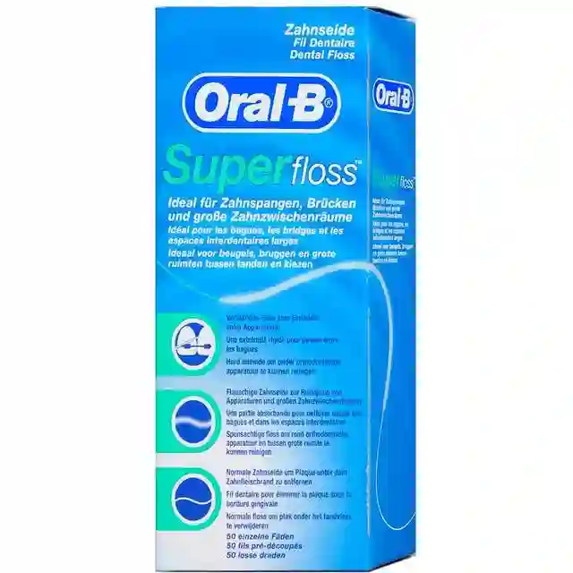 Oral-B Superfloss Mint 50-pack Tandtråd