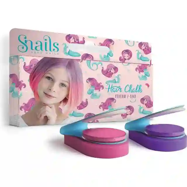 Snails Hair Chalk Mermaid 2-pack Hårkridt