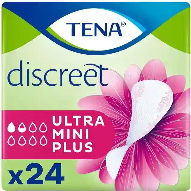 TENA Discreet Ultra Mini Plus 24-pack Inkontinensbeskyttelser