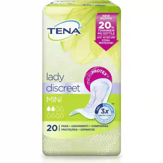 TENA Lady Discreet Mini 20-pack Inkontinensbeskyttelser