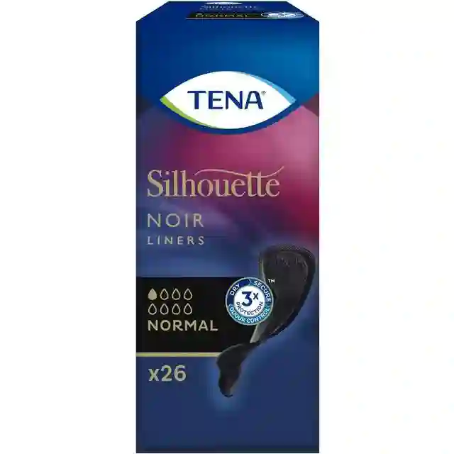 TENA Silhouette Noir Normal Liners 26-pack Inkontinensbeskyttelser