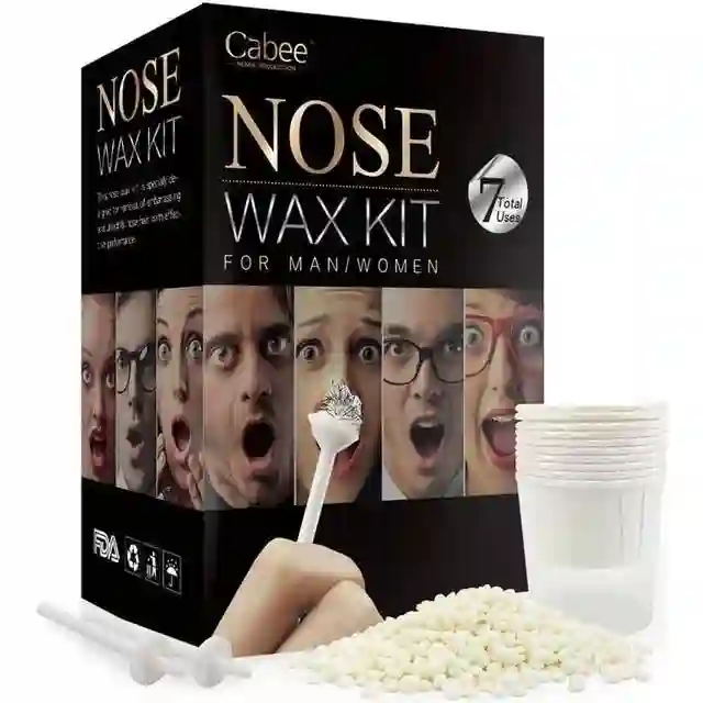 Uniq Nose Wax Kit 5-pack Voks til Hårfjerning