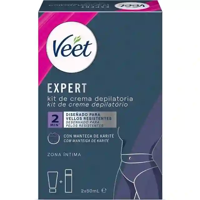 Veet Bikini Kit hair removal cream 2 x 50 ml Bikinitrimmere