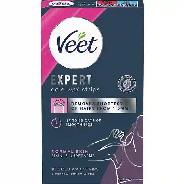 Veet Cold Wax Strips 16 stk Voks til Hårfjerning